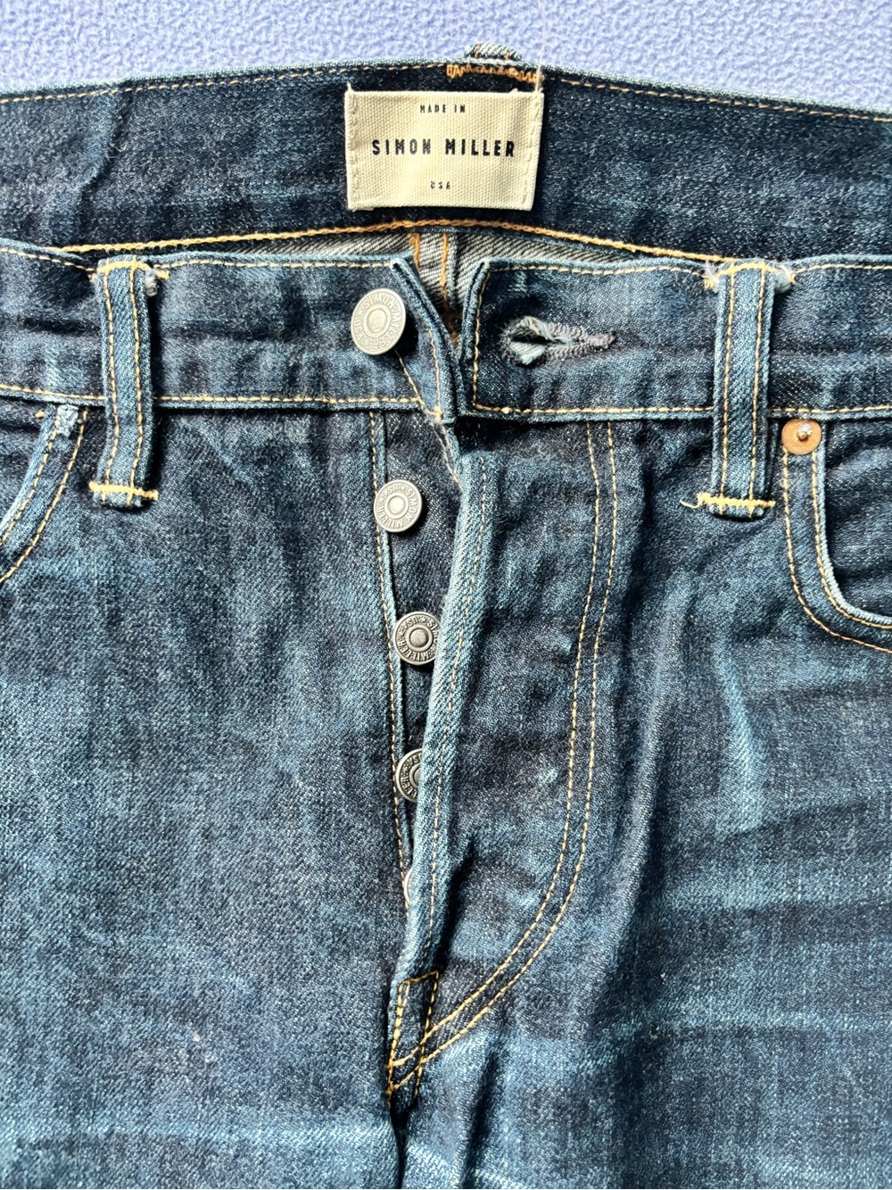 Simon Miller INDIO Men’s Jeans - Size 34x34, Made in USA